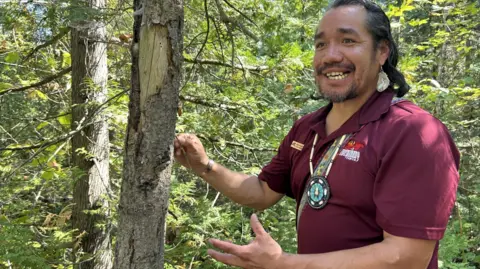 Indigenous Canadian tour guide Jack Rivers