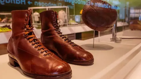 Stacey Barnfield Football boots through the decades