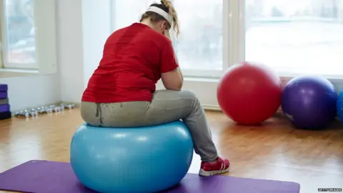 Getty Images Woman in the gym