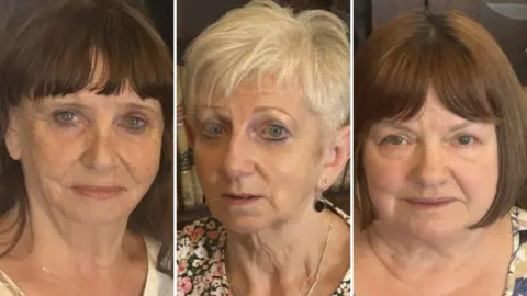 Caroline Hearn, Colette Breen and Colette Cassidy composite image