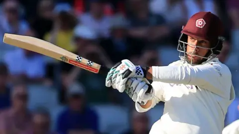 Saif Zaib batting