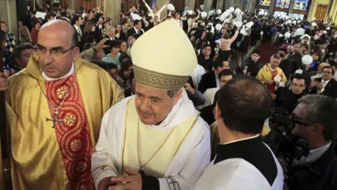 Reuters Bishop Barros at service