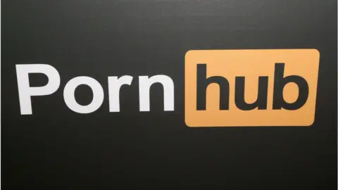 Getty Images Porn Hub logo