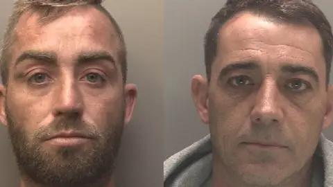 Merseyside Police Police photo of  Jonathan Duerden and Joseph Buckley