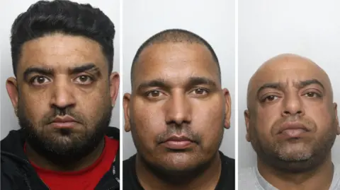 Derbyshire Police Damanjit Singh, Boota Singh and Raj T Singh