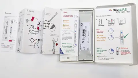 PA BioSURE HIV testing kit