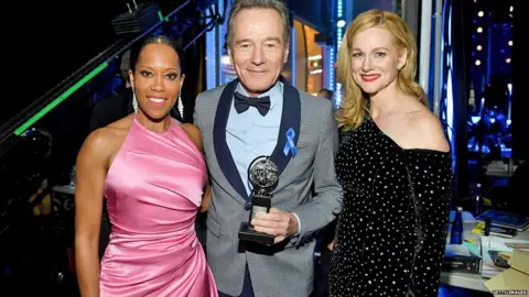 Getty Images Regina King, Bryan Cranston and Laura Linney