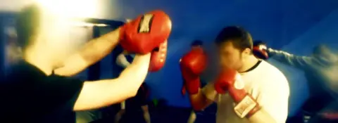 Boxing training - (National Action propaganda video)