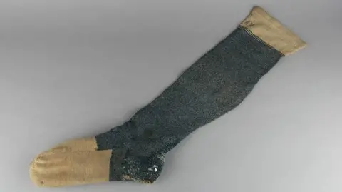 National Trust for Scotland Robert Burns' sock