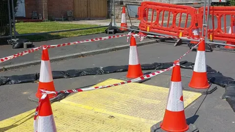 Shropshire Council Sinkhole