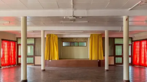 Historic England Archive Saltdean Lido ballroom