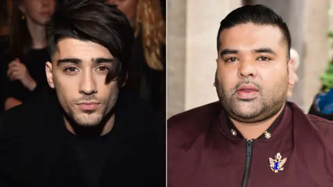 Getty Images Zayn Malik and Naughty Boy