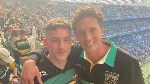 Anna Bartlett/BBC Tom O'Callaghan (left) and Ciaran Fenlon (right) 