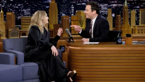 Getty Images Drew Barrymore and Jimmy Fallon