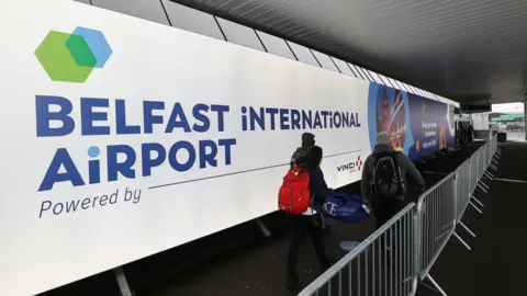 PA Media Belfast International Airport