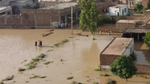 Getty Images Image shows flooded