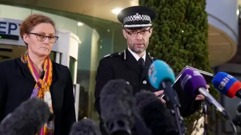 PA Media Det Ch Supt Pauline Stables and Chief Constable Peter Lawson