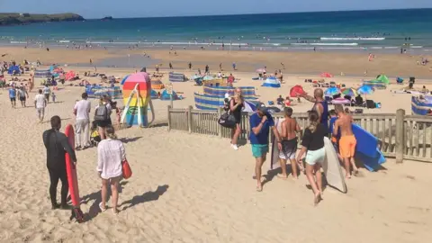 BBC Newquay Beach