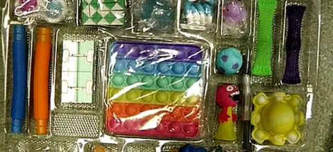 North Lanarkshire Council fidget toys