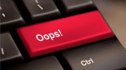 Getty Images Oops! keyboard graphic