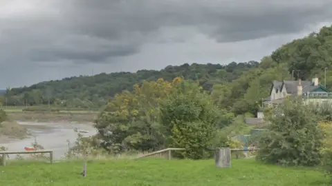 Google River Usk near Caerleon Road in Newport