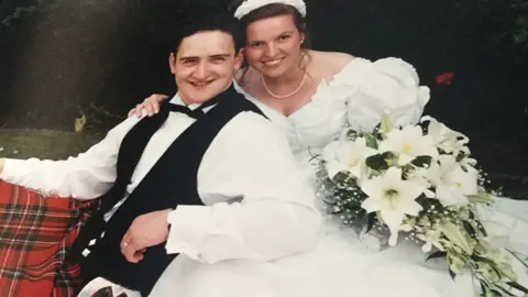 Heather Stewart Wedding photo of Stephen and Heather Stewart