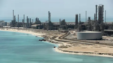 Reuters Saudi Aramco's Ras Tanura oil refinery and oil terminal in Saudi Arabia