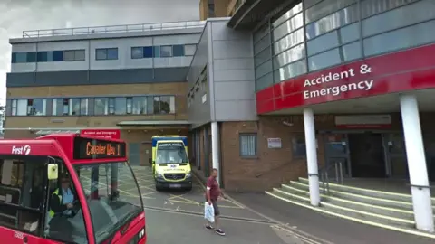 Google Yeovil Hospital generic view