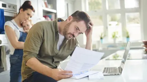 Getty Images Illustration of money worries