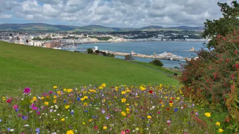 Manxscenes A view of Douglas, from Douglas Head