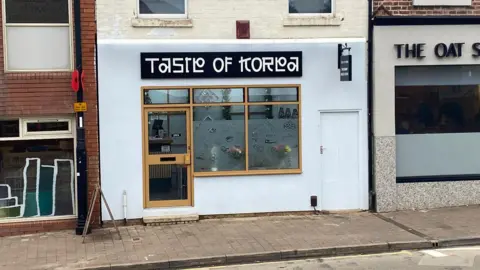 The outside of A Taste of Korea restaurant on Main Street in Kimberley. 