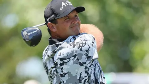 Patrick Reed at the LIV Golf event in Dallas