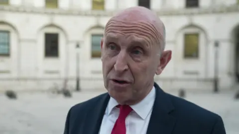John Healey speaking after his appointment as chancellor