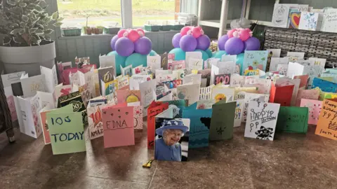 Woodland View Cards for Edna's 100th