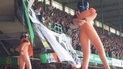 BBC Hanging effigies