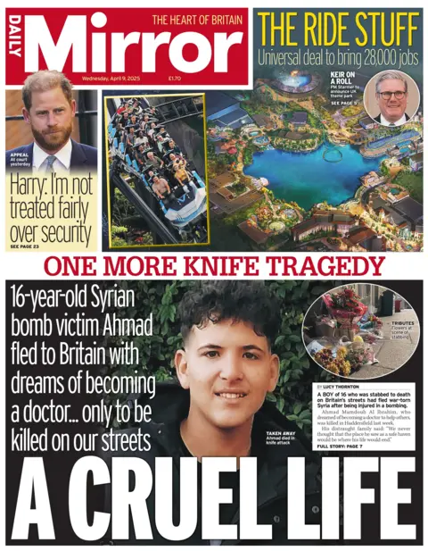 Daily Mirror: A Cruel Life