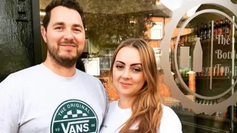 Graham Wright Alex Preston and her husband from The Bottle Top