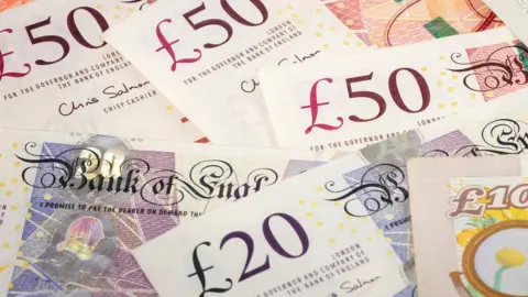 Getty Images Sterling notes