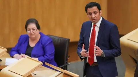 Reuters Jackie Baillie and Anas Sarwar