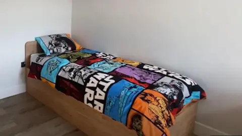 Surrey County Council A bedroom in one of the new children's homes