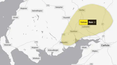 Met Office Weather warning