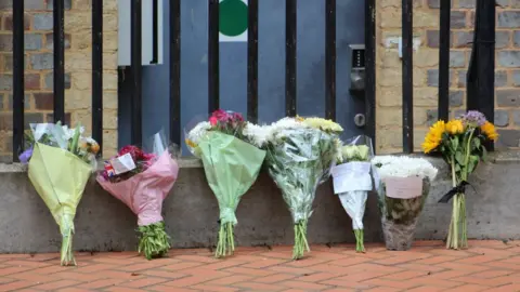 Floral tributes