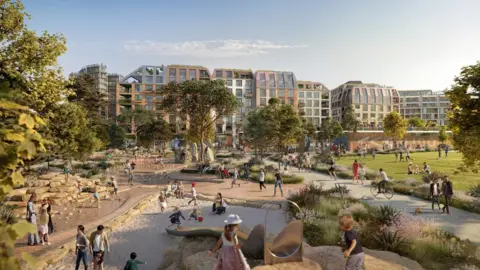 F10 Studios waterfront plan