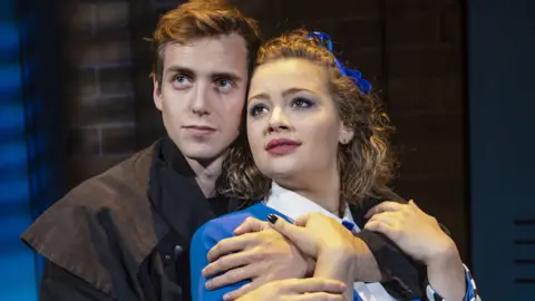 Pamela Raith Jamie Muscato and Carrie Hope Fletcher in Heathers