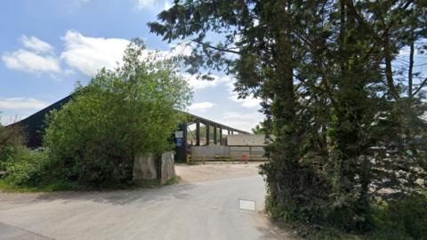 The recycling facility in Stert