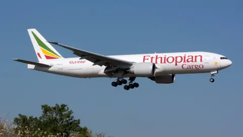 Getty Images Ethiopian airlines cargo plane