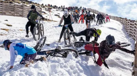 Nevis Range MacAvalanche mountain bike race in pictures