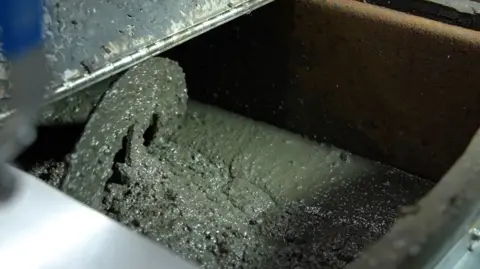 374Water Sludge at a wastewater treatment plant