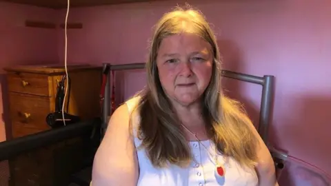 BBC Lorna in her home