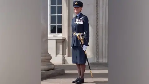 PA Media Tamsin Wakeham in RAF uniform